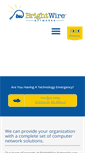 Mobile Screenshot of brightwirenetworks.com